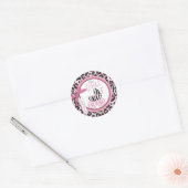 Rond Sticker à objets sauvages 2 (Enveloppe)