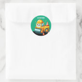 Rond Sticker à rouleaux à vapeur (Sac)