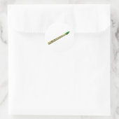 Rond Sticker à sifflet à tin (Sac)