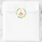 Rond Sticker à singe (Sac)