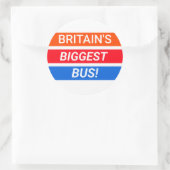 Rond Sticker à stagecoach (Sac)