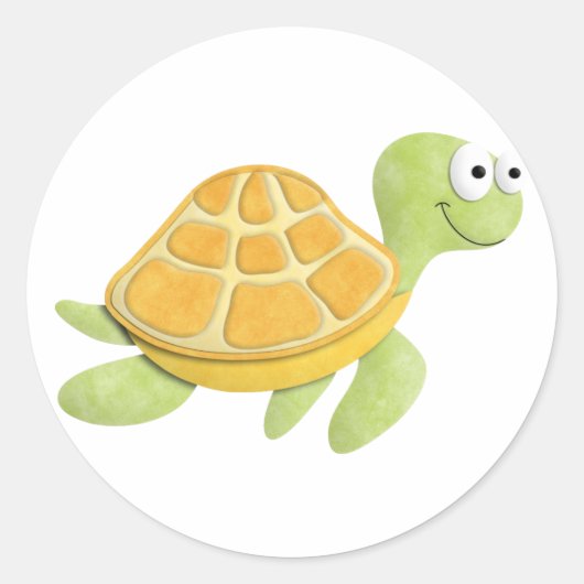 Rond Sticker à tortue (Devant)