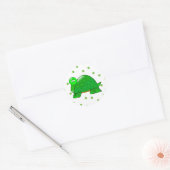 Rond Sticker à tortue mûre (Enveloppe)