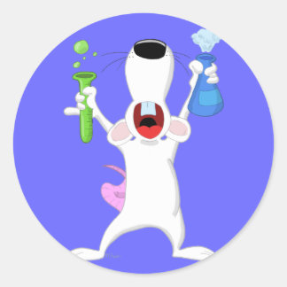Rond Sticker à tube de laboratoire
