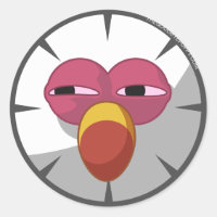 Sticker à visage de cou