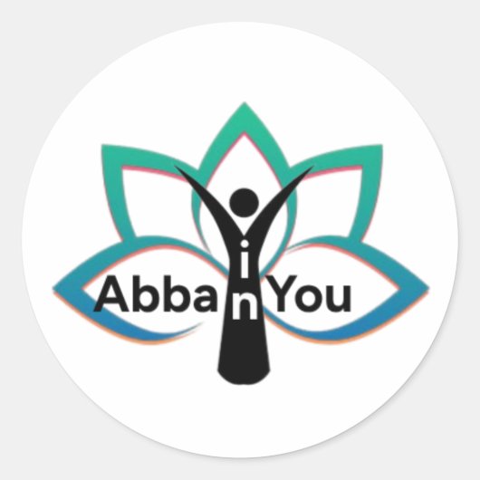 Rond Sticker Abba in You (Devant)