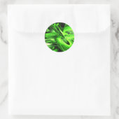 Rond Sticker Abstrait Gamma Radiation (Sac)