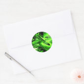 Rond Sticker Abstrait Gamma Radiation (Enveloppe)