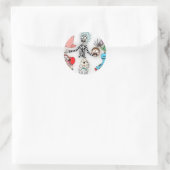 Rond sticker adesivo halloween (Sac)