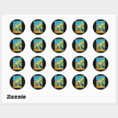 Rond Sticker Adrianne Lenker (Feuille)