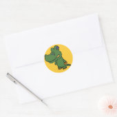 Rond Sticker AG-Alligator (Enveloppe)
