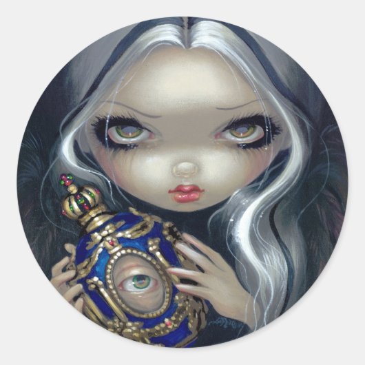 Rond Sticker "AlChemical Angel IV" (Devant)