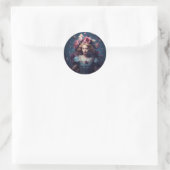 Rond Sticker Alice In Wonderland (Sac)