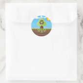 Rond Sticker Alpharetta Durable (Sac)