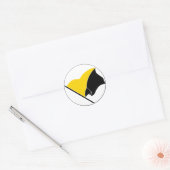 Rond Sticker Anarcho Capitalism (Enveloppe)