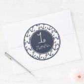Rond Sticker Ancre 1 mois (Enveloppe)