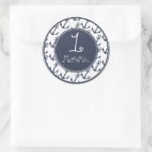 Rond Sticker Ancre 1 mois (Sac)