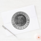 Rond Sticker Anderson Bulldogges/Decal (Enveloppe)