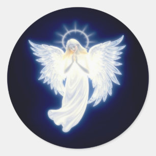 Rond Sticker Angel