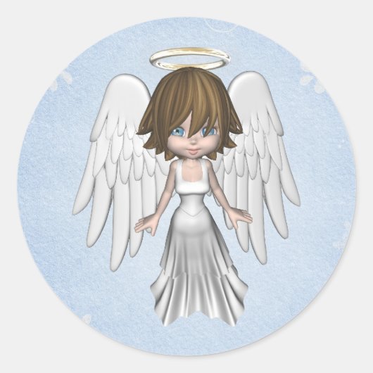 Rond Sticker Angel (Devant)