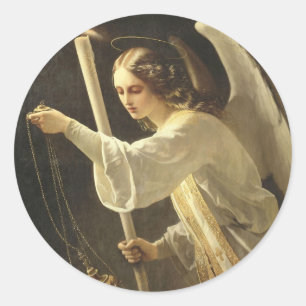 Rond Sticker Angel