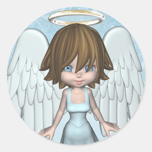 Rond Sticker Angel (Devant)