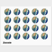 Rond Sticker Angel Art (Feuille)