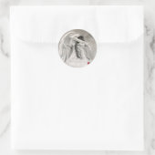 Rond Sticker Angel de plaie (Sac)