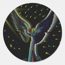 Sticker Angel Power