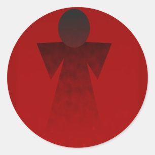 Rond Sticker Angel Saignant