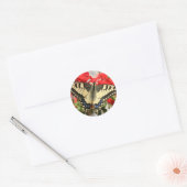 Rond Sticker Anise Swallowtail (Enveloppe)