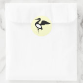 Rond Sticker Anishinabek Dodem Mong (Sac)