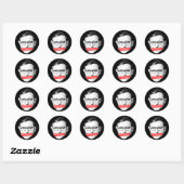 Rond Sticker Anti Mike Johnson Election Denier (Feuille)