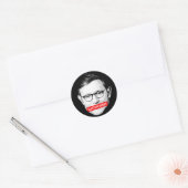 Rond Sticker Anti Mike Johnson Election Denier (Enveloppe)