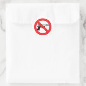 Rond Sticker anti-pistolet (Sac)