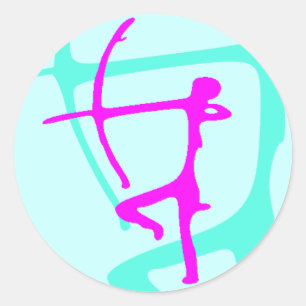 Rond Sticker Archer