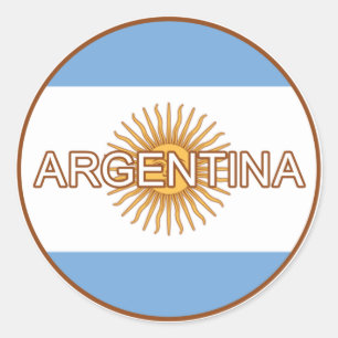 Rond Sticker argentin Euro