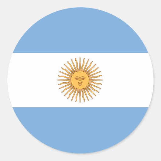 Rond Sticker Argentine (Devant)