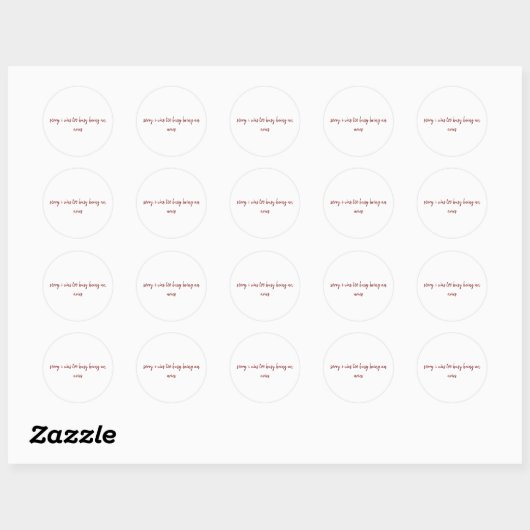 Rond Sticker Aries (Feuille)