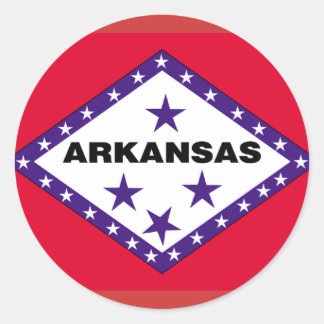 Rond Sticker Arkansas