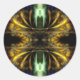 Rond Sticker ART #85 fractal