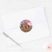 Rond Sticker Art Manor rose (Enveloppe)