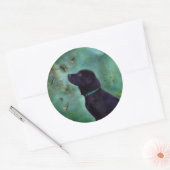 Rond Sticker Art Young Lab & Buttys (Enveloppe)