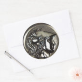 Rond Sticker Athena 1 (Enveloppe)
