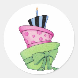 Rond Sticker au gâteau