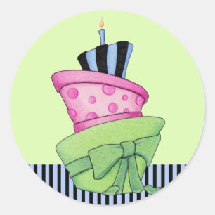 Rond Sticker au gâteau