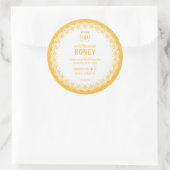 Rond Sticker au miel bio fait maison (Sac)