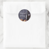Rond Sticker au vin et au fromage (Sac)