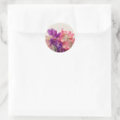Rond Sticker aux pois doux colorés (Sac)