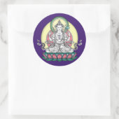 Rond STICKER Avalokiteshvara / Chenrezig (Sac)